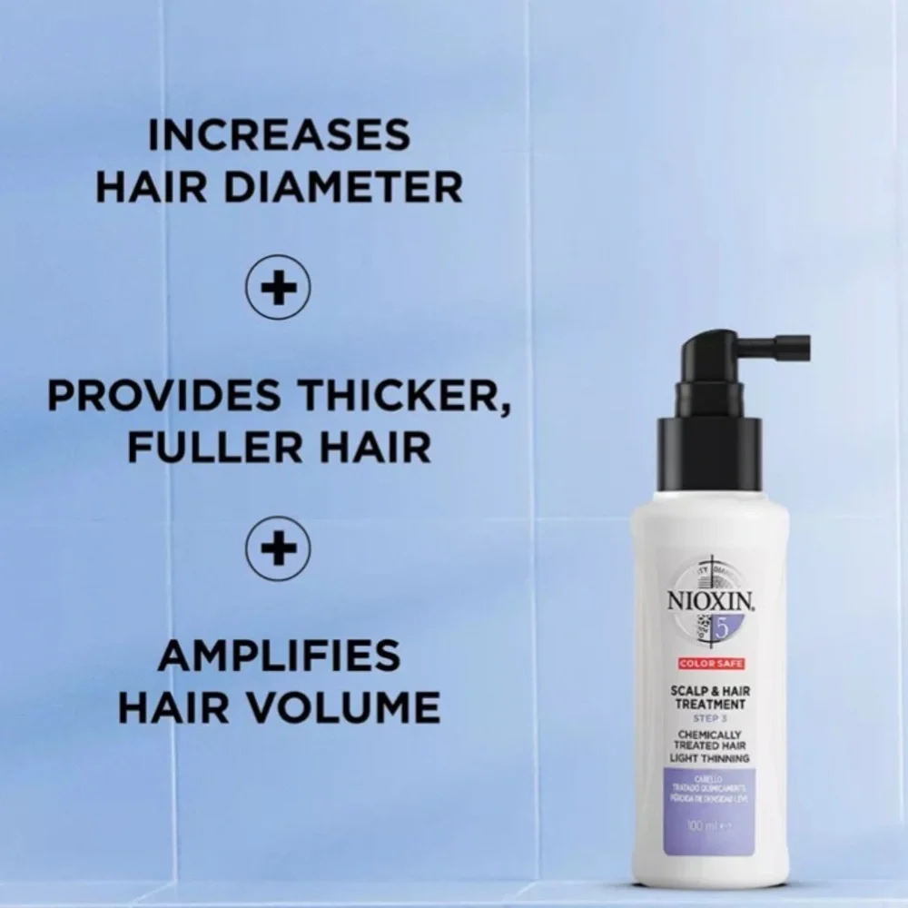 NIOXIN 5 Scalp & Hair Leave-In Treatment Chemically Treated Normal Thinning $26
